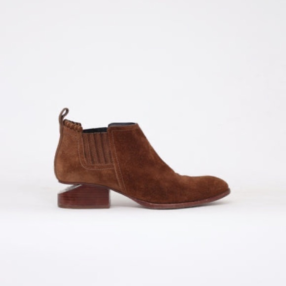 ALEXANDER Wang Brown Suede Kori Boots Size: US 6 - Picture 1 of 11